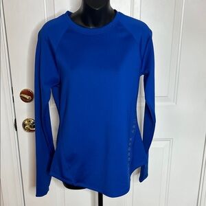 Under Armour Women's Vibrant Blue Long Sleeve Tee